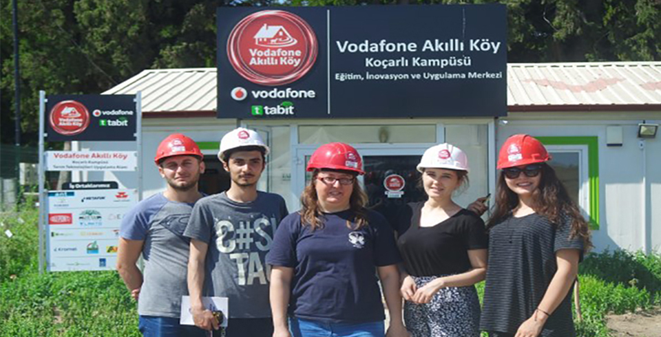 ADÜ Bitki Koruma Bölümü Öğrencilerinin, Vodafone Akıllı Köy Ziyareti