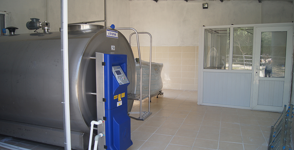 Yüksek Teknoloji Süt Soğutma Tankları ile Kromel, Vodafone Akıllı Köy`de